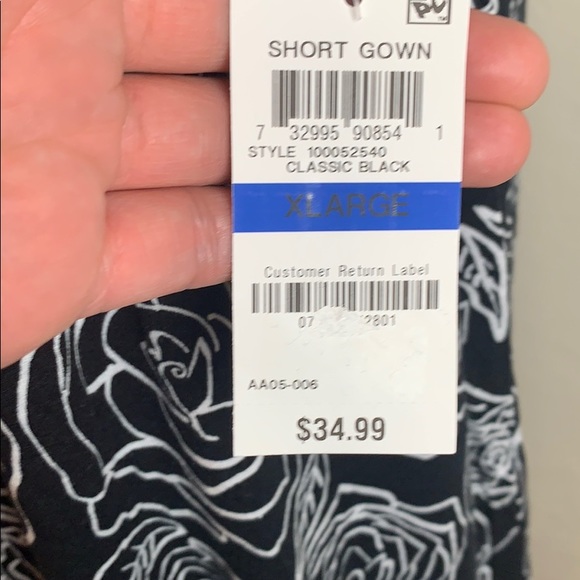 Charter Club Lace Sleeve Nightgown,  for Macy's - Picture 5 of 16